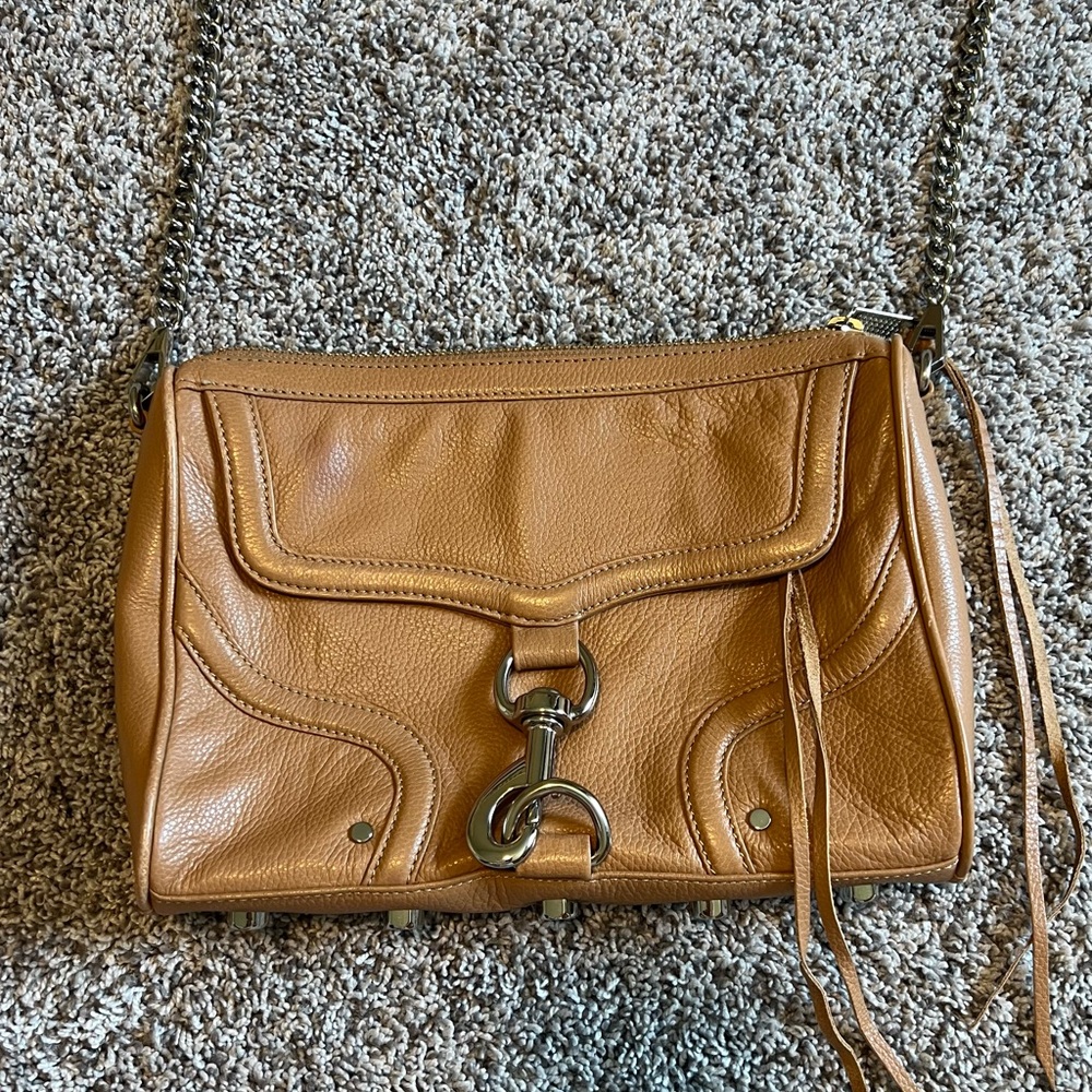 Rebecca Minkoff Tan Leather Shoulder Bag